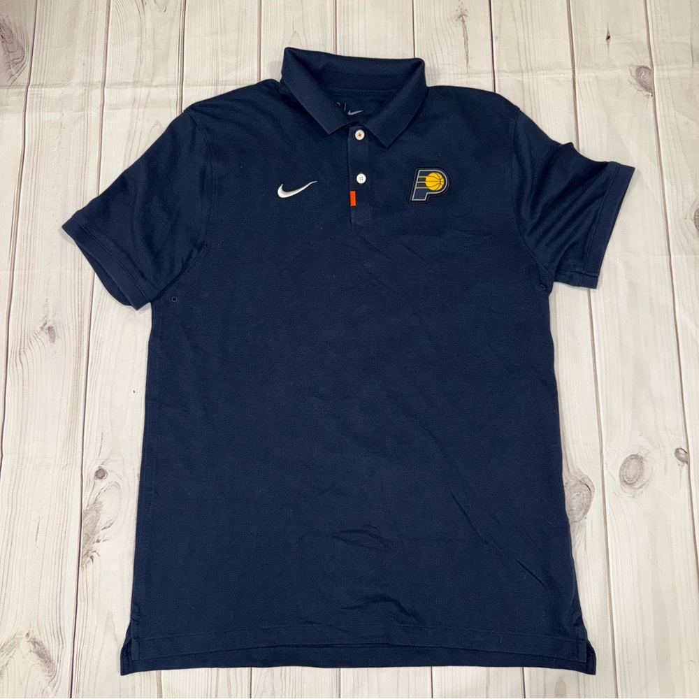 Indiana Pacer's NBA Polo Nike Dri-fit - Men's Size Medium